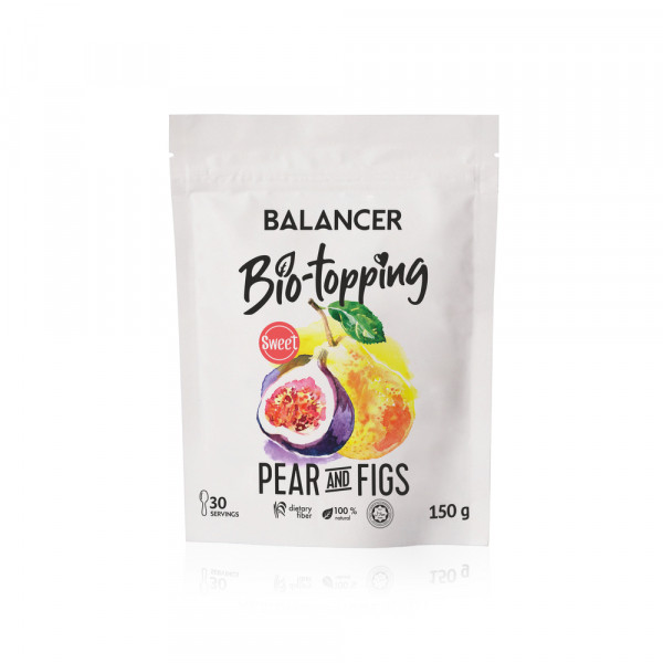 Комплекс клетчатки BALANCER Bio-topping «Груша & инжир», сладкий, 150 г