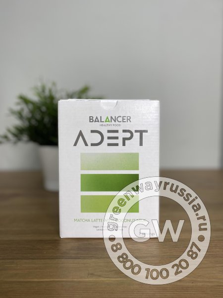 КОКТЕЙЛЬ BALANCER ADEPT СО ВКУСОМ "МАТЧА ЛАТТЕ", 7 ШТ.