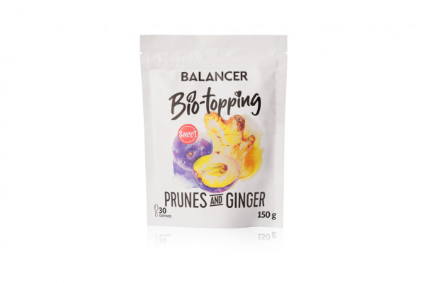 КЛЕТЧАТКА BALANCER BIO-TOPPING ЧЕРНОСЛИВ & ИМБИРЬ, 150 Г